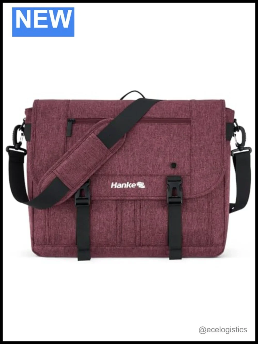 15.6 Inch Laptop Messenger Bag, Durable Crossbody Satchel Work Bag